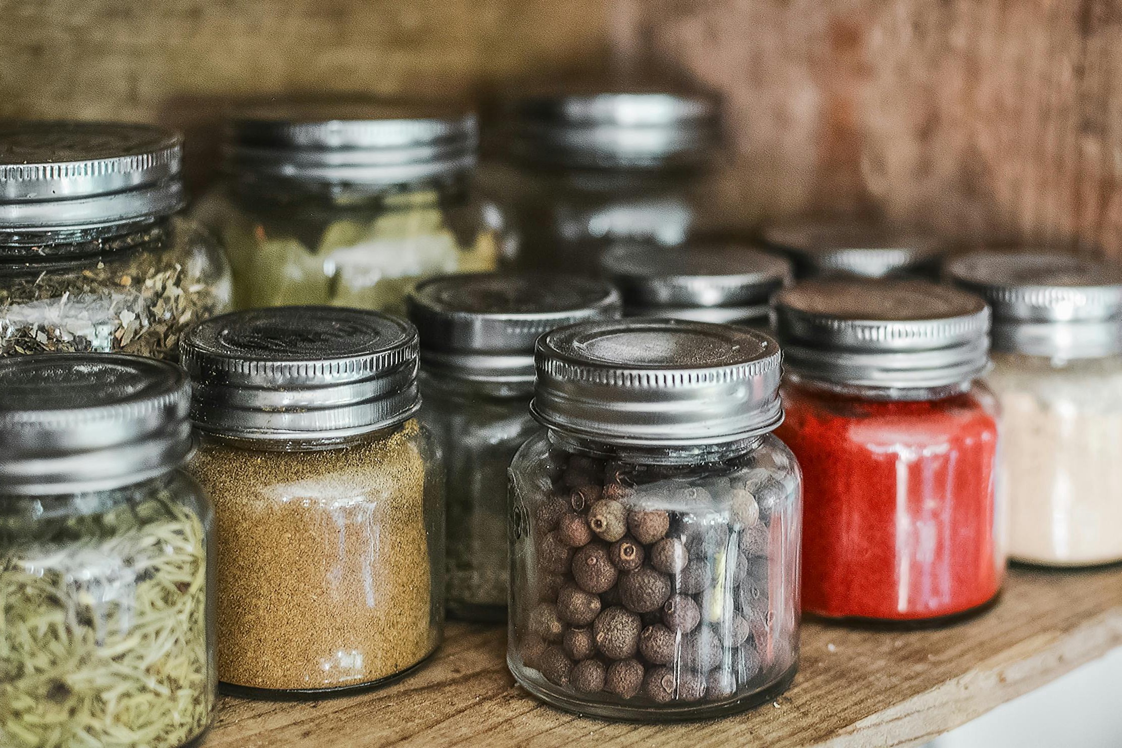 spice jars